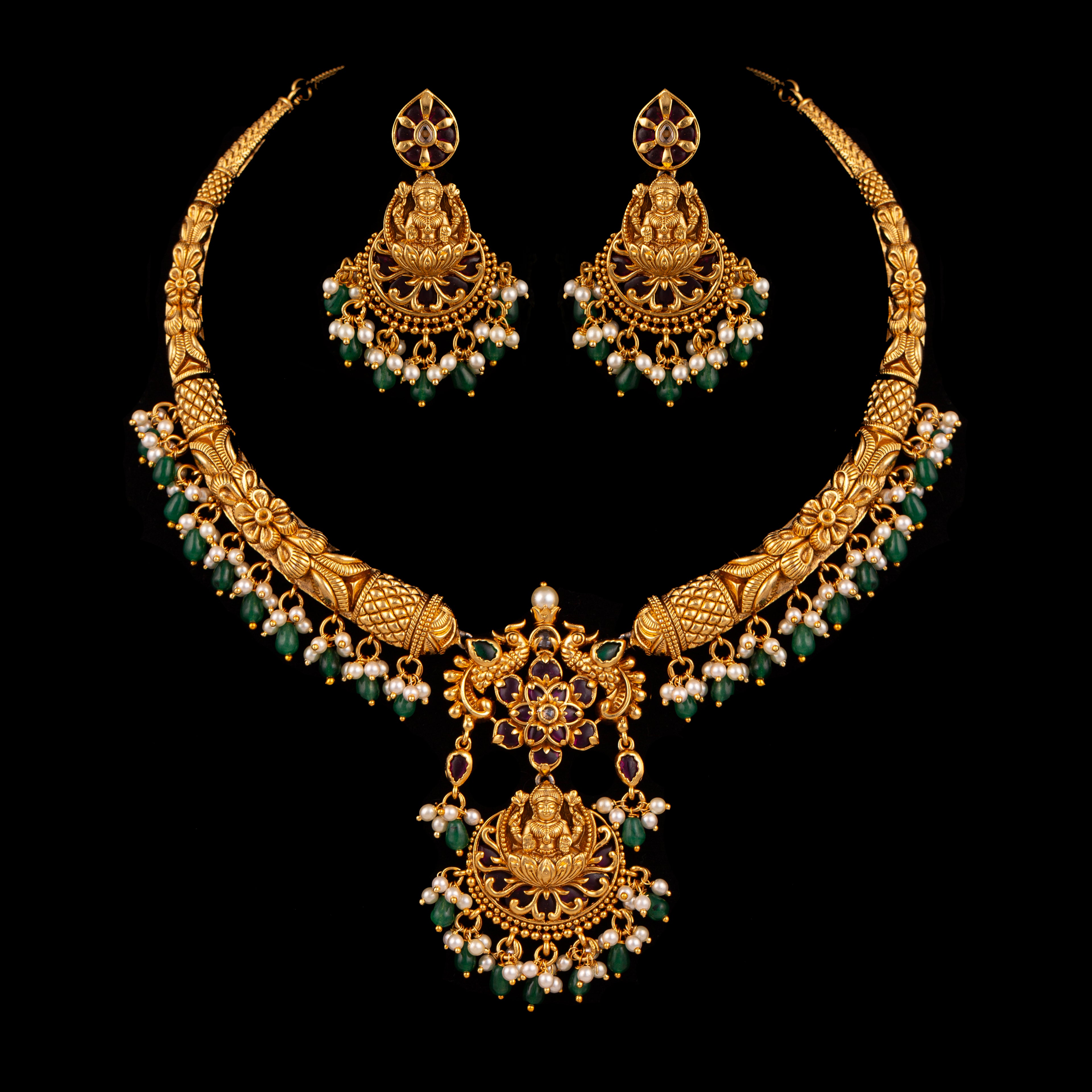 Kanti Light Weight Antique Necklace