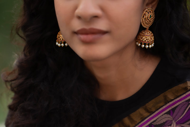 Traditional Jhumkas